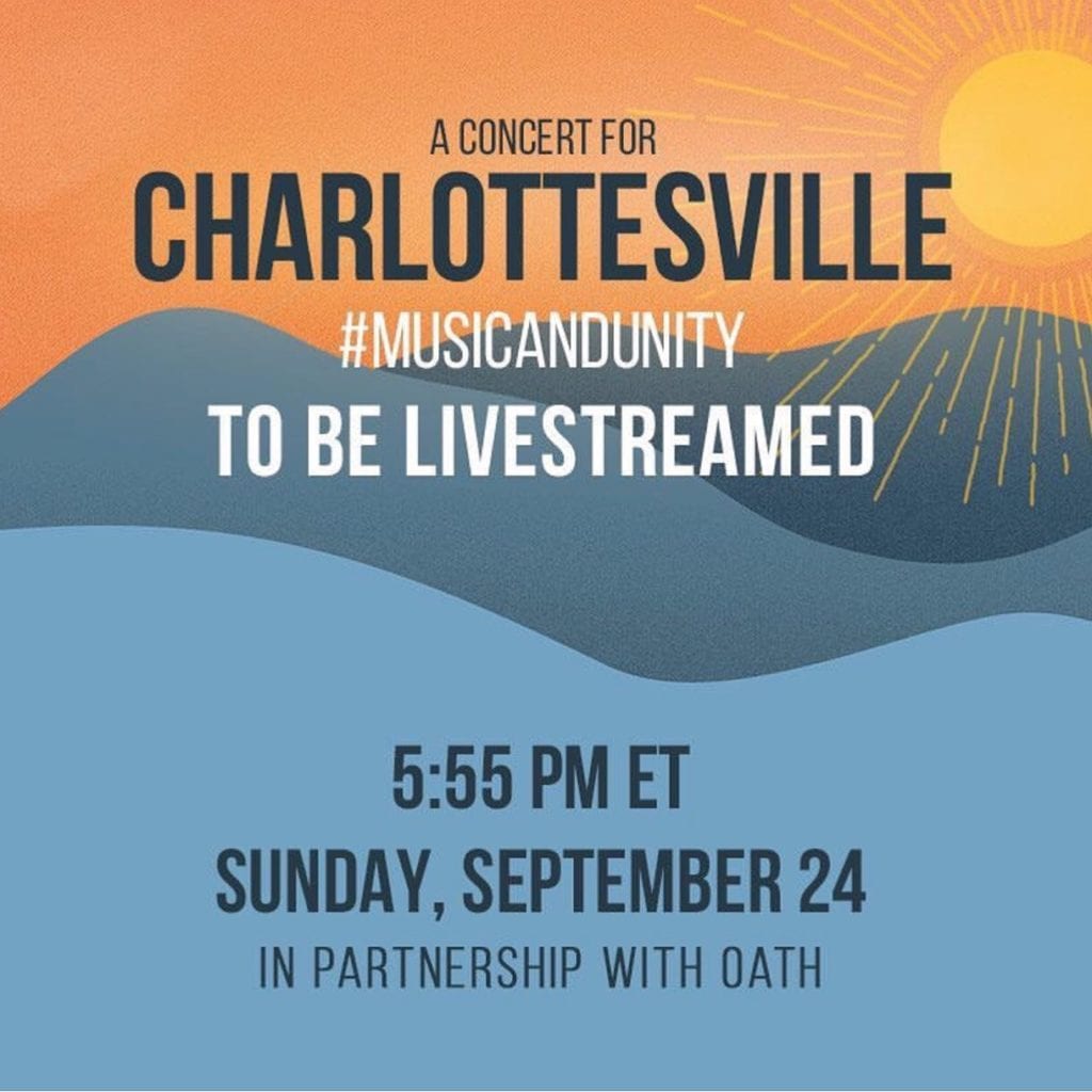 A Concert for Charlottesville × Livestream 360 MAGAZINE GREEN
