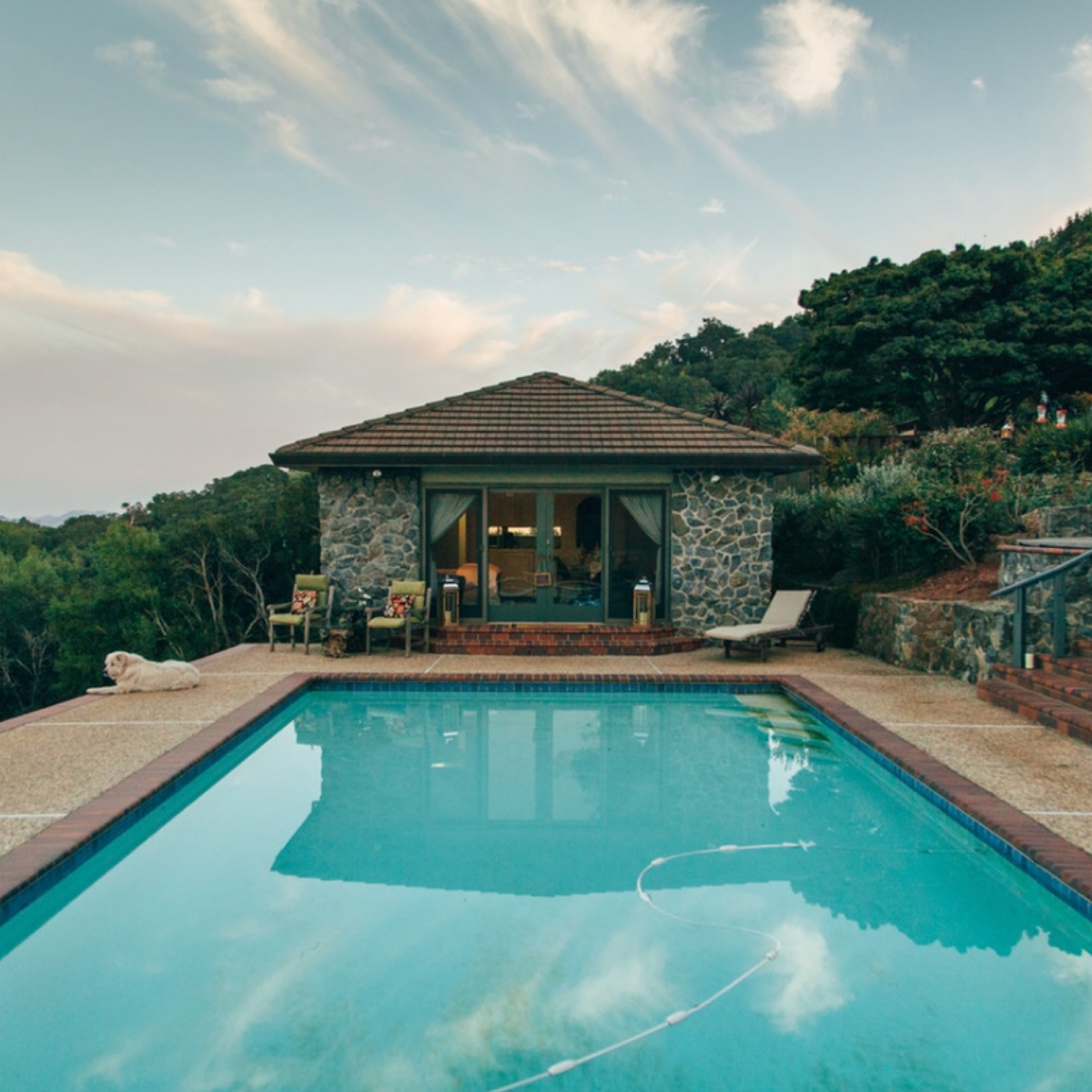 swimming pool in building