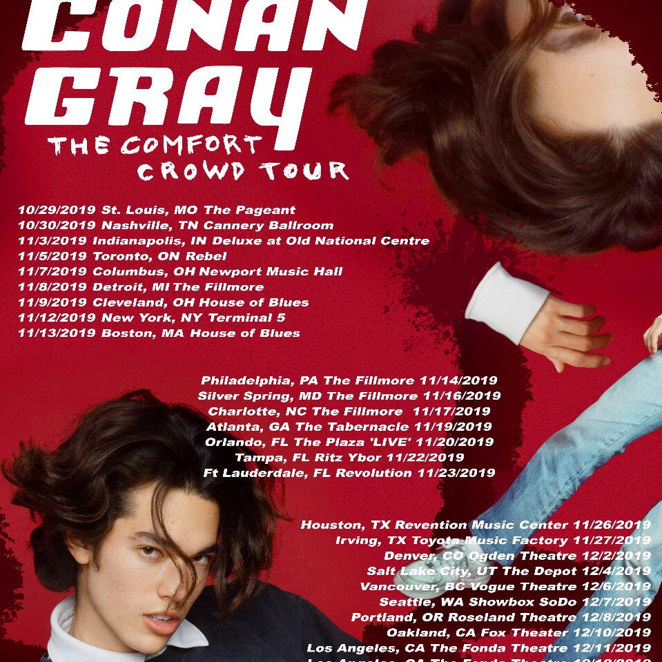 Conan gray tour columbus ohio