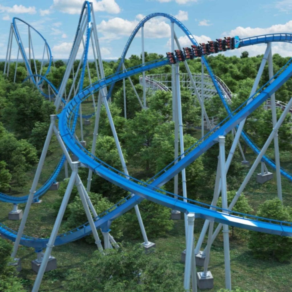 Kings Island's Newest Roller Coaster 360 MAGAZINE GREEN DESIGN