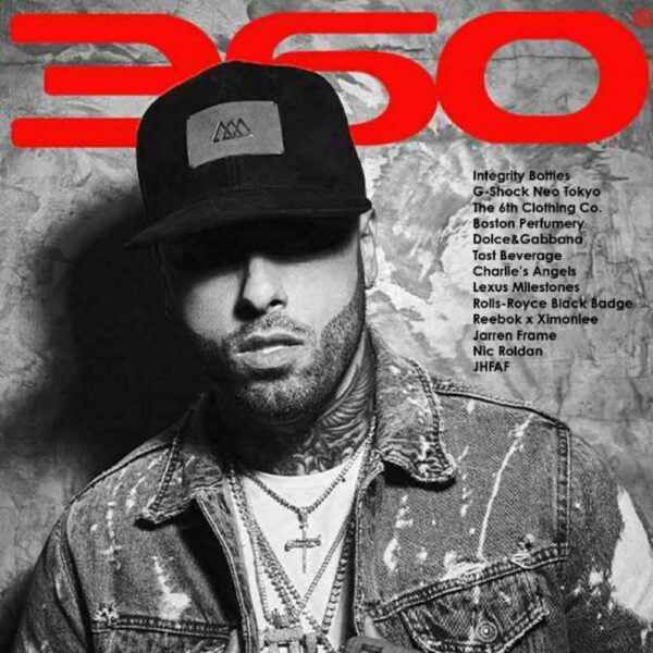 Nicky Jam Magazine Green Design Pop News