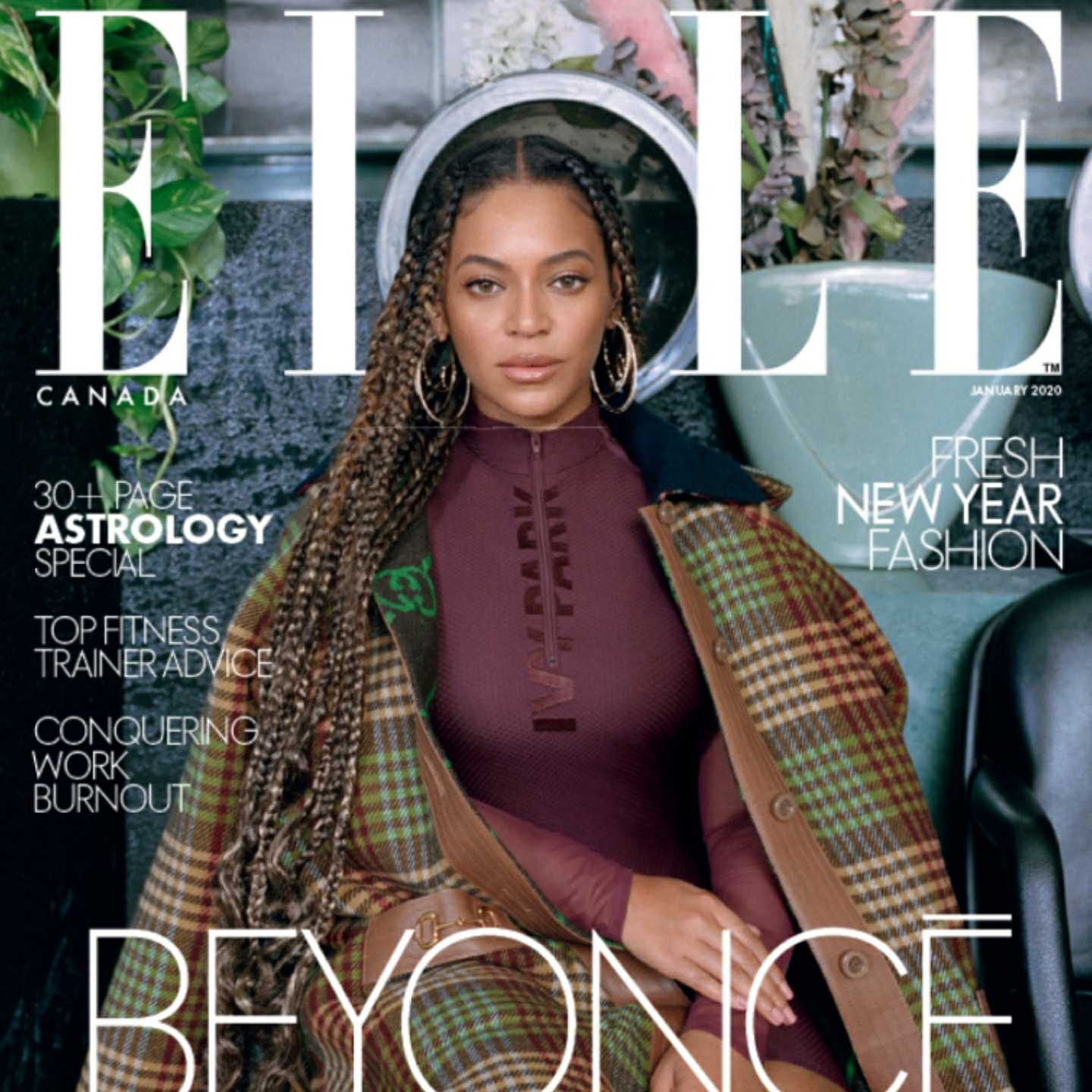 Beyoncé,IVY PARK,KO Média,ELLE Canadae,ELLE network,2020 ELLE International Beauty Awards,Karla Welch,Hollywood,athleisure,activewear,sweats,Adidas,Reebok,Vaughn Lowery,360 MAGAZINE,Elle Canada,Canada,