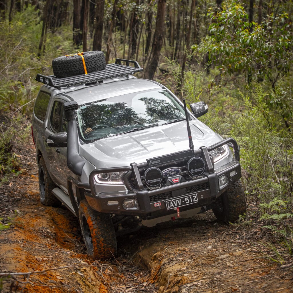 ARB Base Rack on car in forest