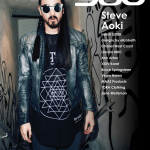 Steve Aoki Back Cover Issue of 360 Magazine