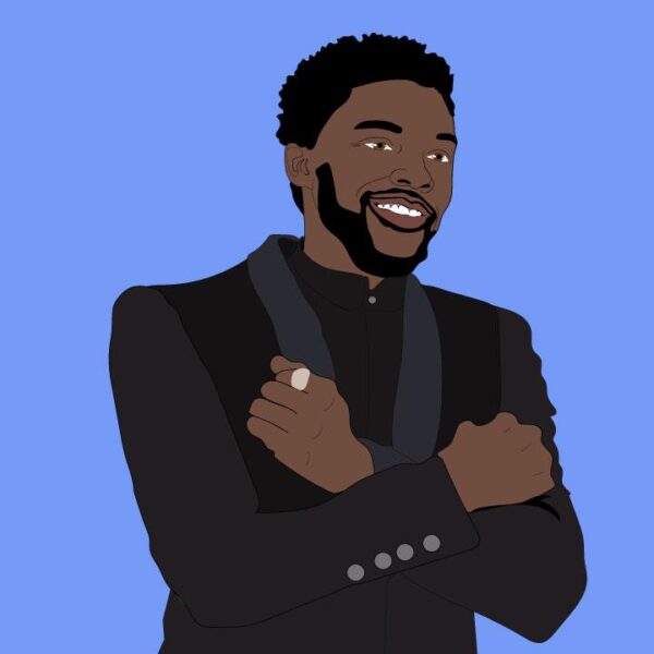 Chadwick Boseman 360 MAGAZINE GREEN DESIGN POP NEWS