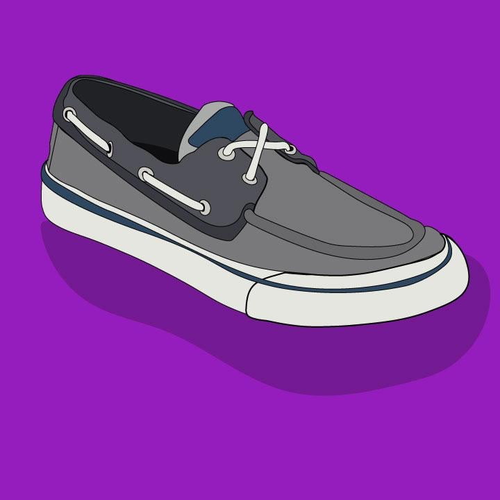 Sperry illustration by Kaelen Felix for 360 Magazine