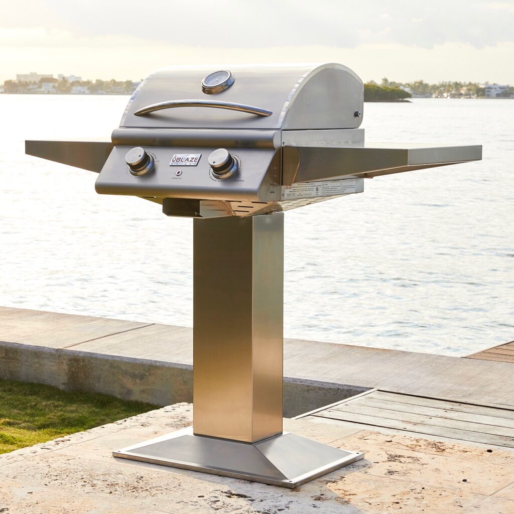 BBQGuys Blaze Electric Grill image via Gabrielle Gaines at Berk Communications via 360 Magazine