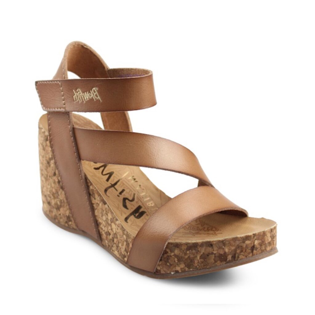 Blowfish Malibu Women's Hapuku Wedge Sandal by Coded PR for use by 360 Magazine