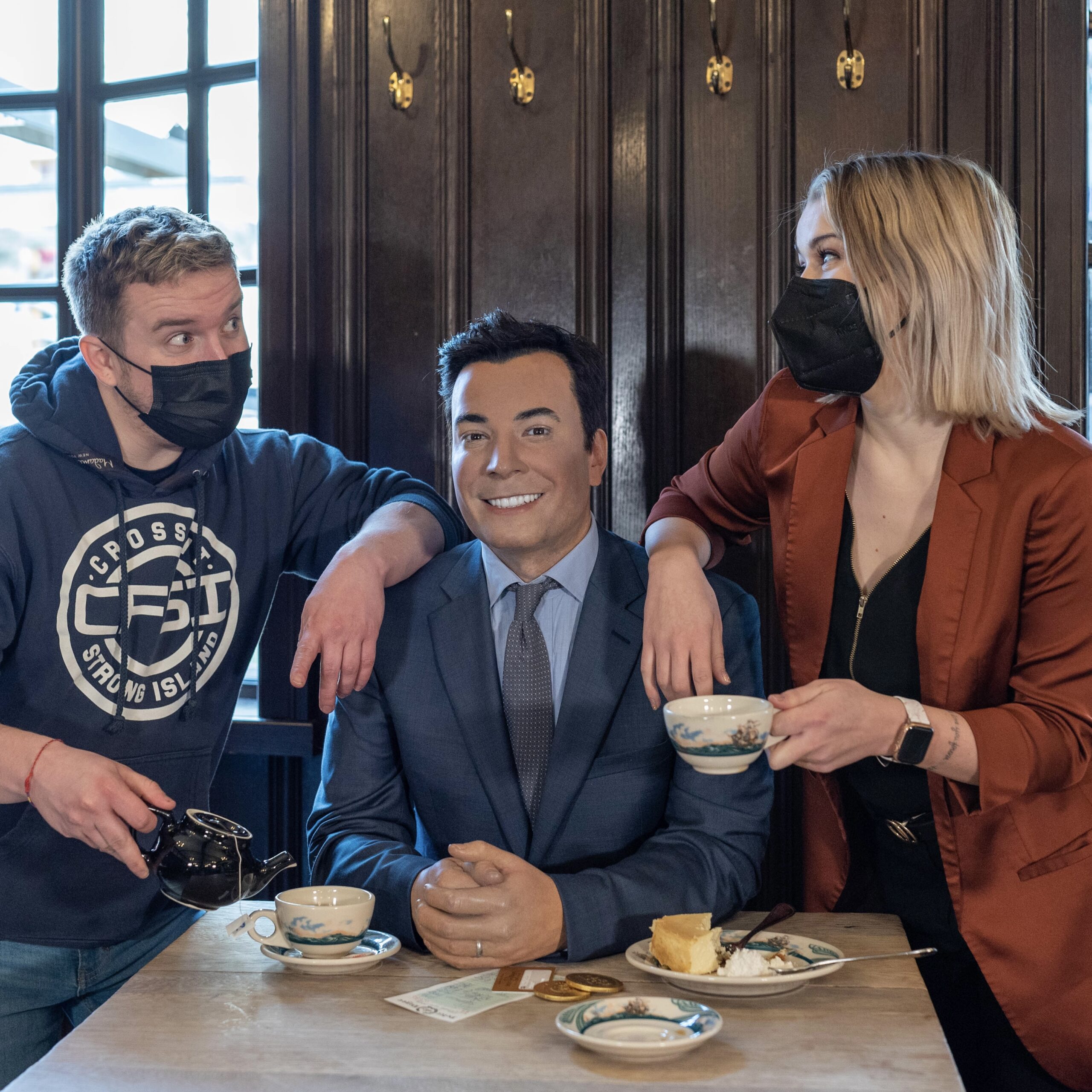 Jimmy Fallon by Peter Luger Steakhouse & Madame Tussauds for 360 Magazine