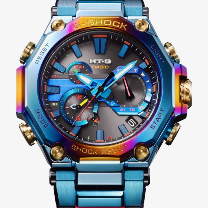 G-SHOCK's MTGB200PH2A watch image from Juan Balbuena at M&C Saatachi Sports & Entertainment for use by 360 Magazine