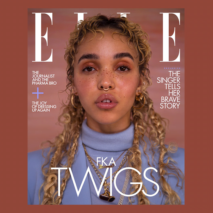 Elle Canada Magazine Cover featuring FKA Twigs