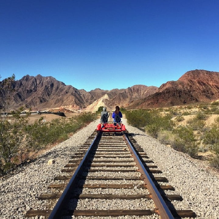 Rail Explorers Las Vegas via The Vox Agency for use by 360 Magazine