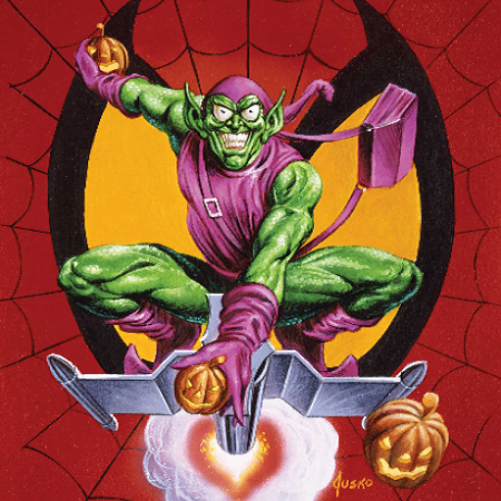 Green Goblin via Joe Jusko for Marvel Comics for use by 360 Magazine