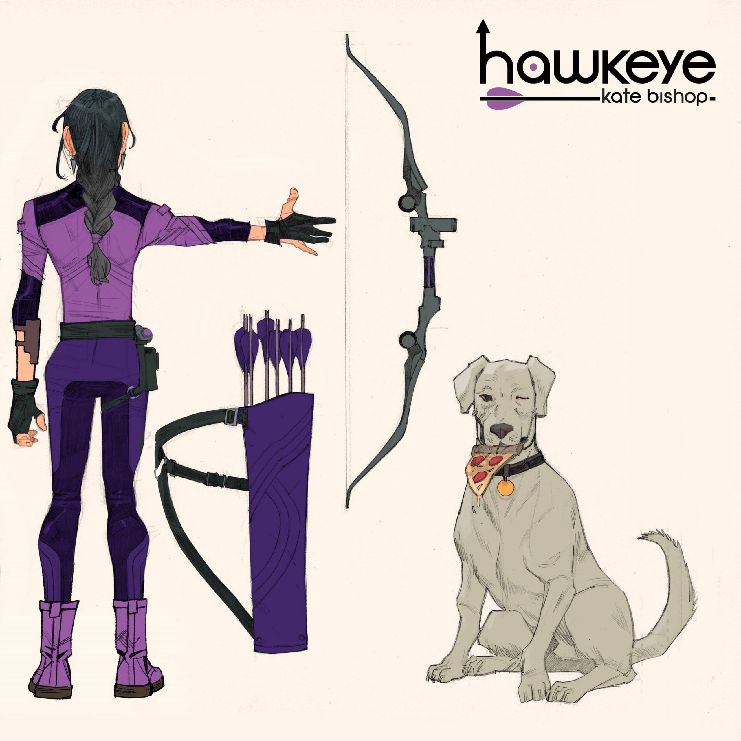 Hawkeye via Enid Balam for Marvel Comics for use by 360 Magazine