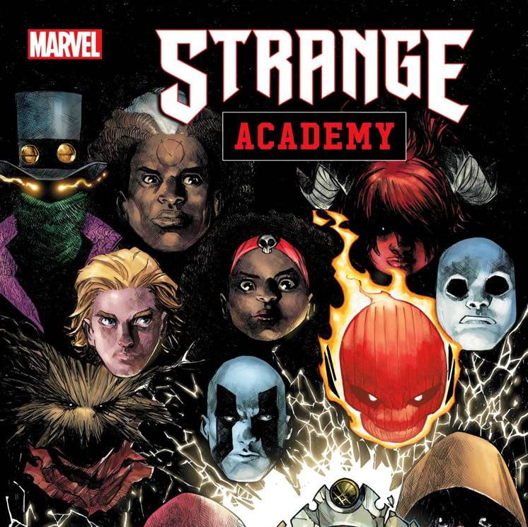 STRANGE ACADEMY series art and cover by HUMBERTO RAMOS for use by 360 MAGAZINE