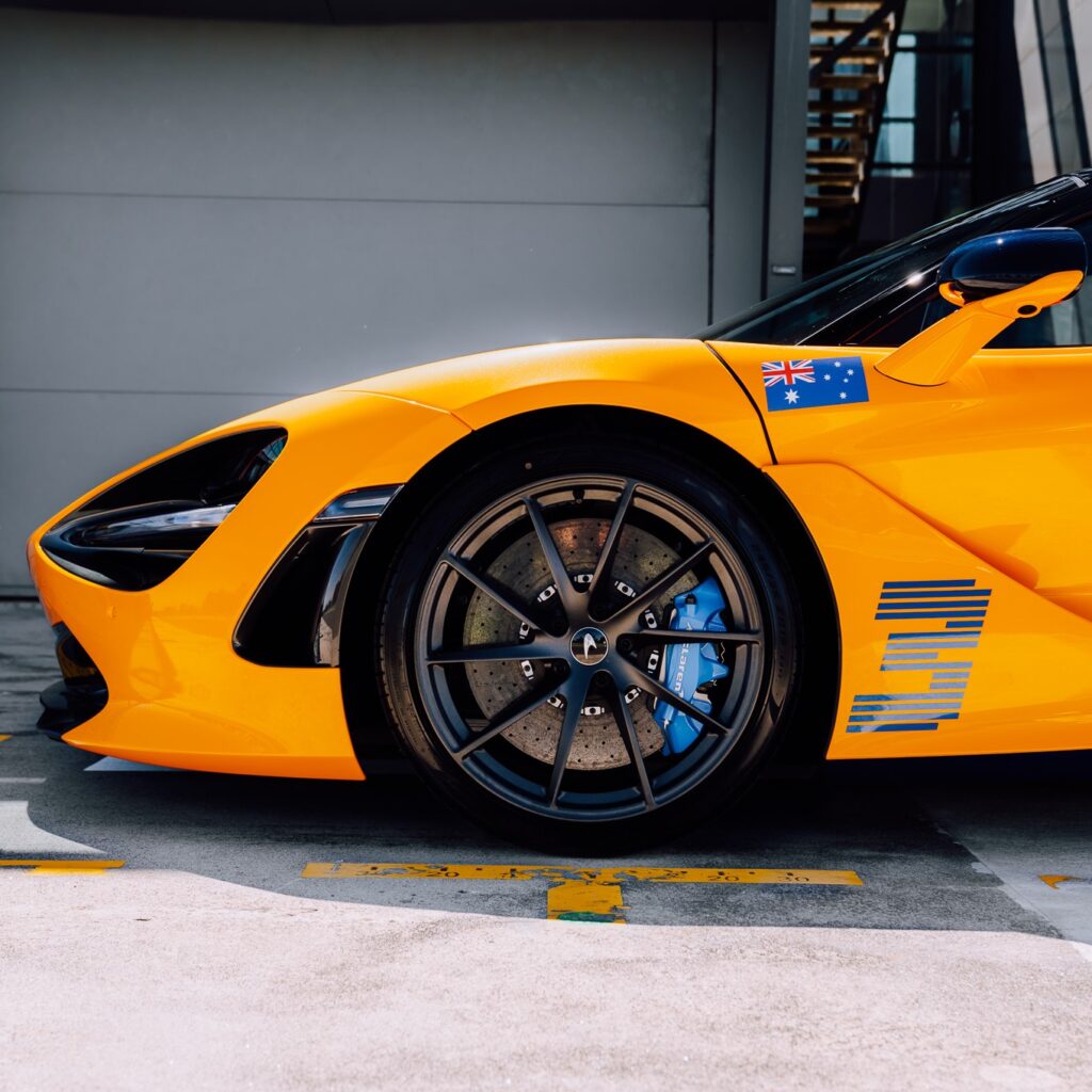 McLaren Daniel Ricciardo Edition 720S press photo via McLaren Gracia Yap PR Manager for use by 360 MAGAZINE