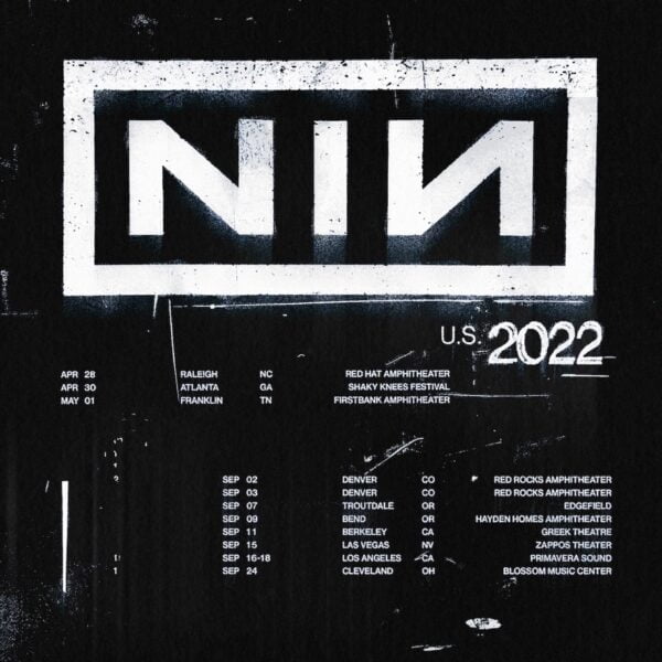 Nine Inch Nails Tour 360 MAGAZINE GREEN DESIGN POP NEWS