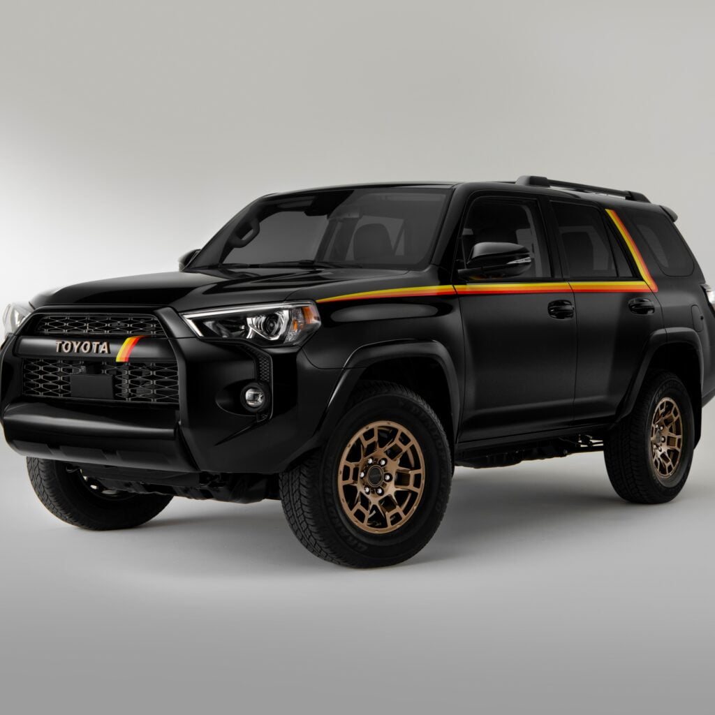 Toyota 2023 4Runner 40th Anniversary Special Edition full car image via Toyota (Joshua Burns) for use by 360 Magazine