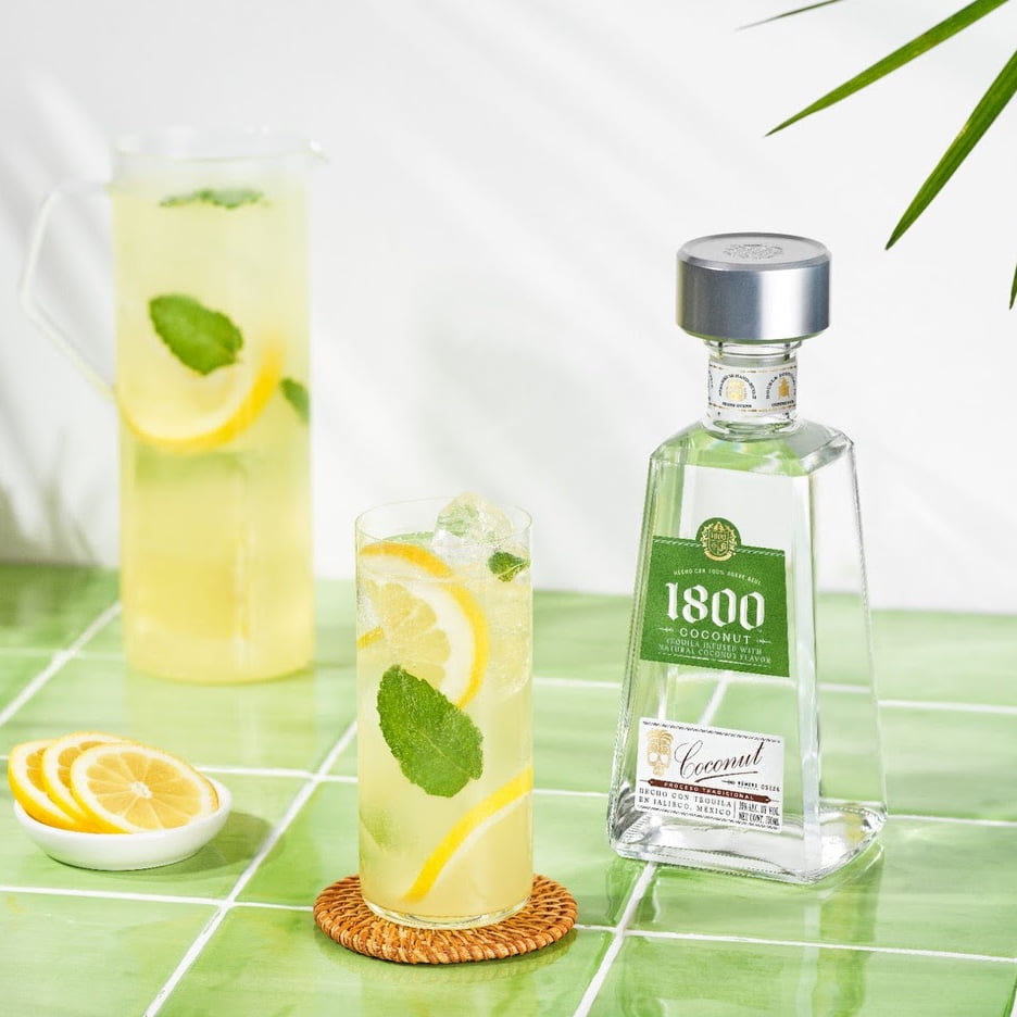 1800 Coconut Ginger Mint Lemonade via America Exposure for use by 360 Magazine