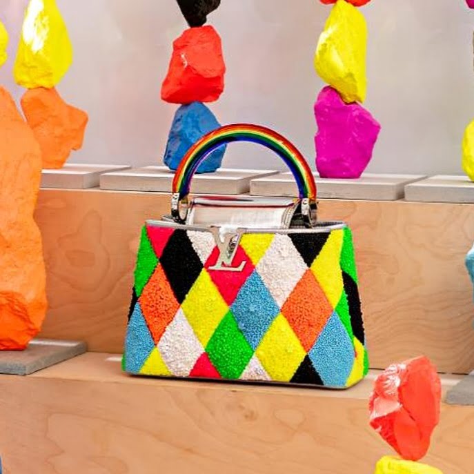 This NY Designer is Turning Louis Vuitton Bags Into Practical Furniture 