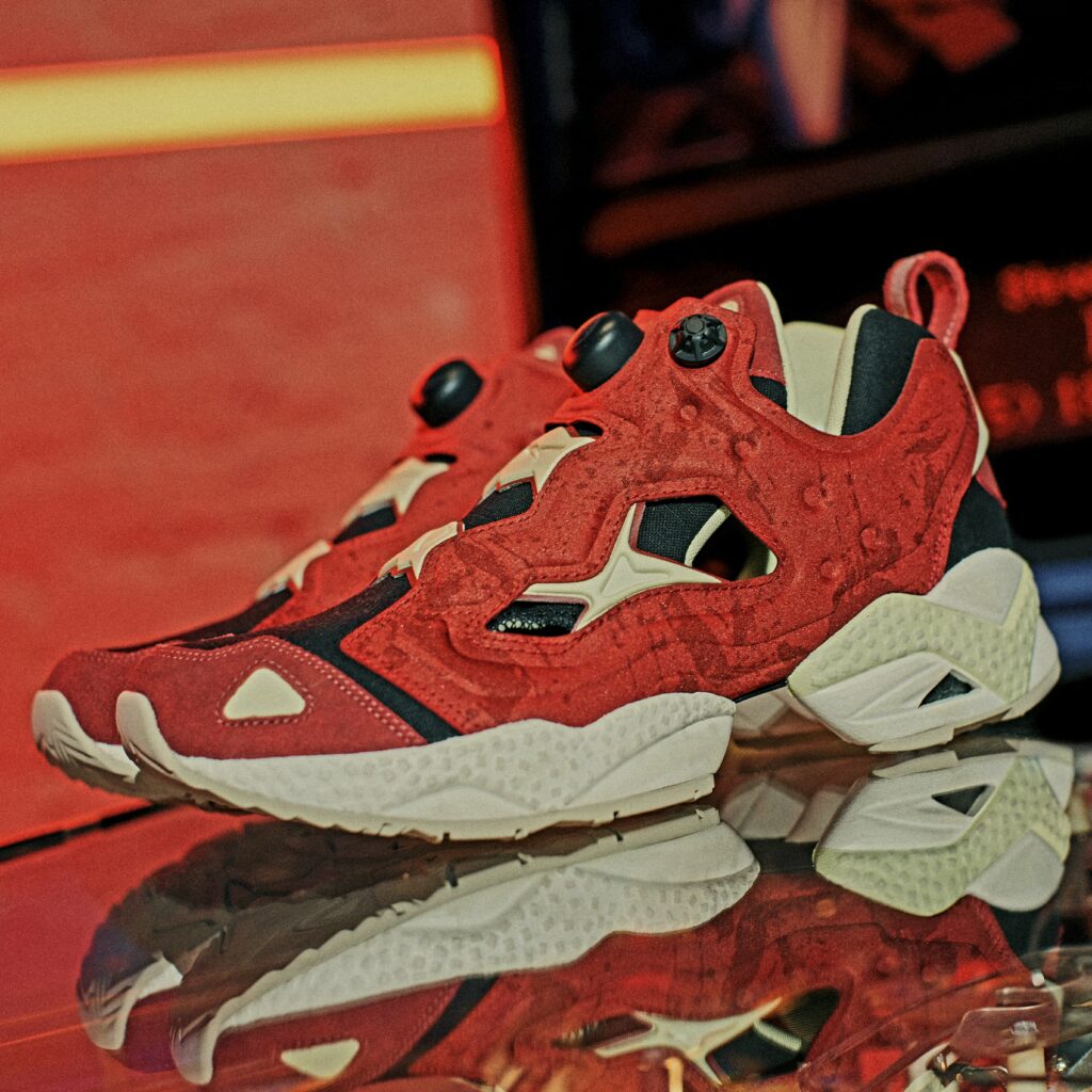 Reebok × Street Fighter collaboration via 360 MAGAZINE.