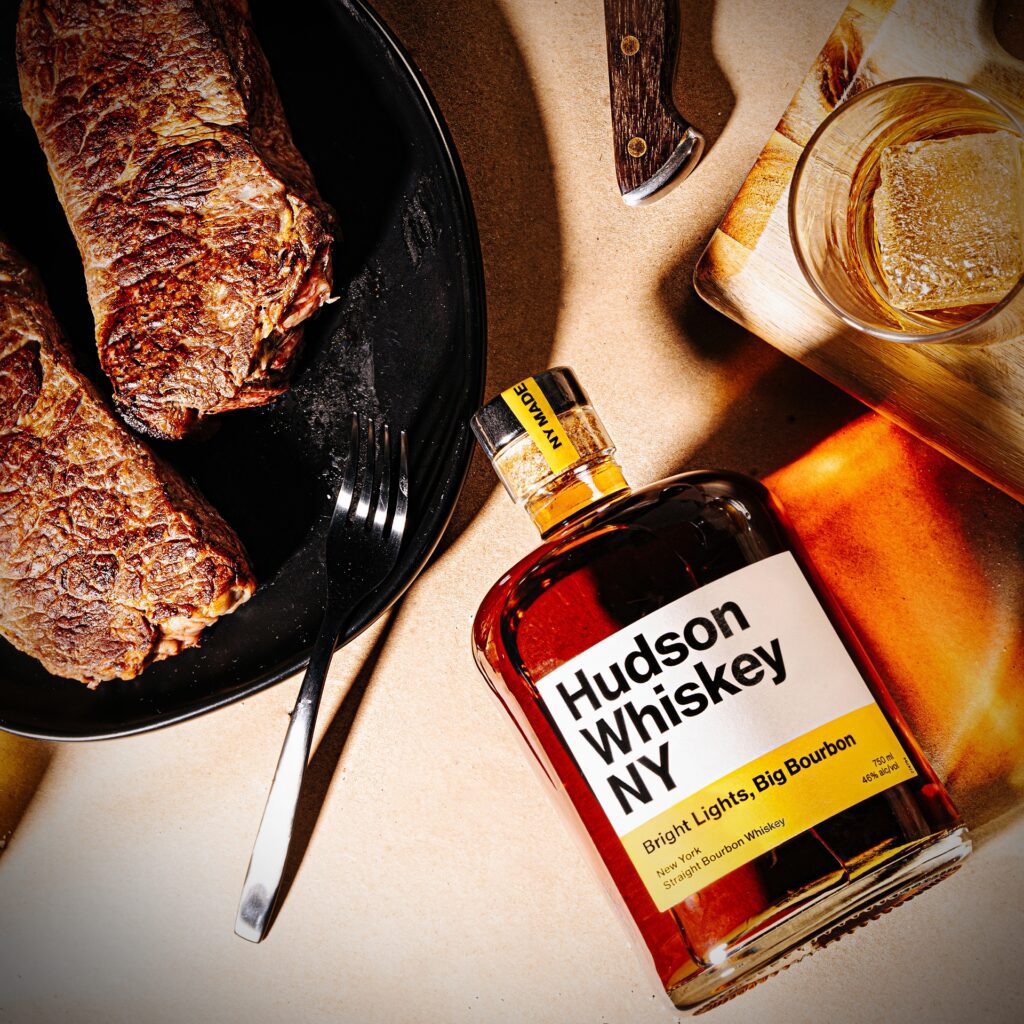 Hudson whiskey NY and pat LaFrieda via 360 MAGAZINE.