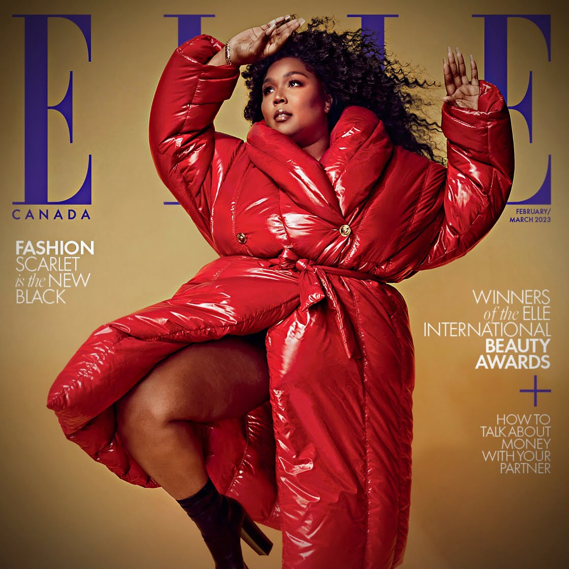 Lizzo Looks Outstanding on ELLE Canada's February-March 2023