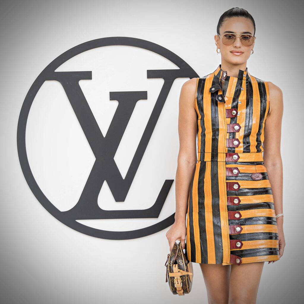 Louis Vuitton MONOGRAM GIANT PRINT DRESS