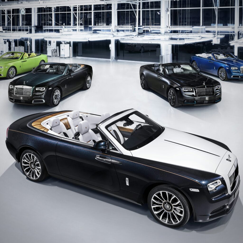 Rolls-Royce Dawn via 360 magazine.