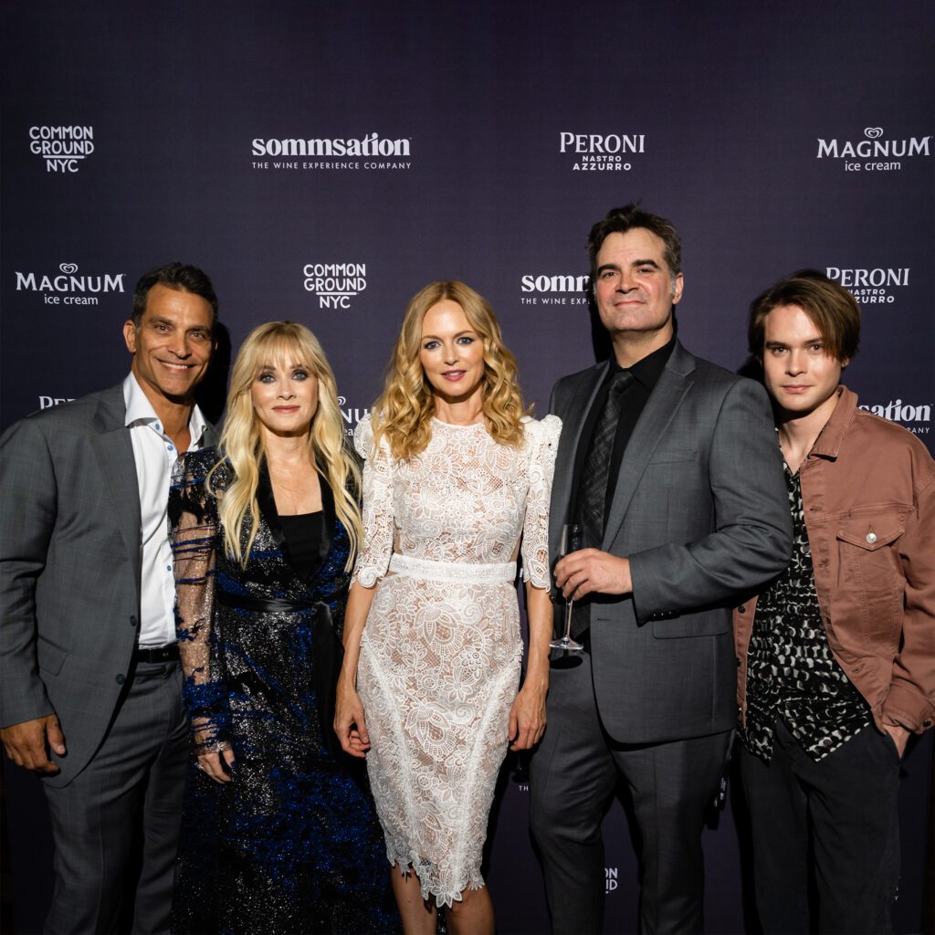 IFC celebrates films “Suitable Flesh” + “The Perpetrator” with Johnathon Schaech, Barbara Crampton, Heather Graham, Joe Lynch, Judah Lewis at the Tribeca Cinema Center held at Serafina Upper West presented by Magnum Ice Cream and Sommsation via 360 Magazine.