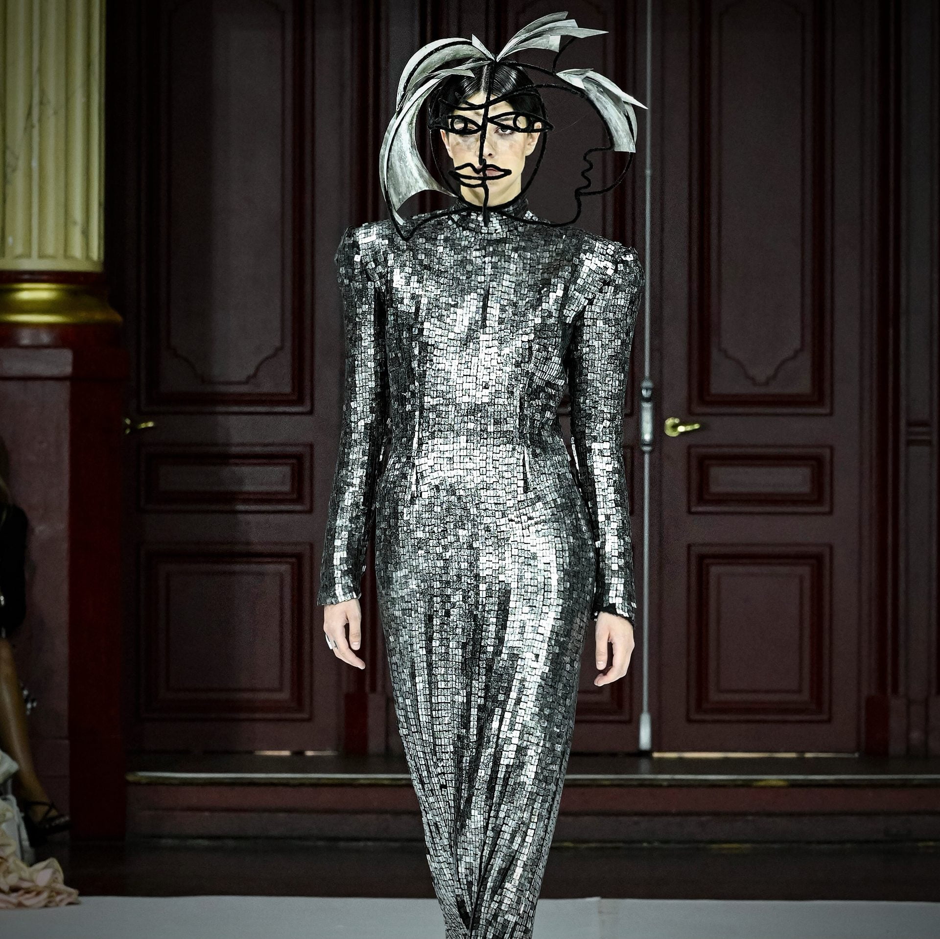 Juana Martin FW23-24 PARIS COUTURE FASHION WEEK via 360 MAGAZINE. 