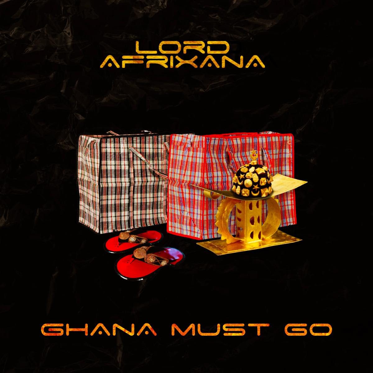 Cover art of Afrixana's new record Ghana Must Go