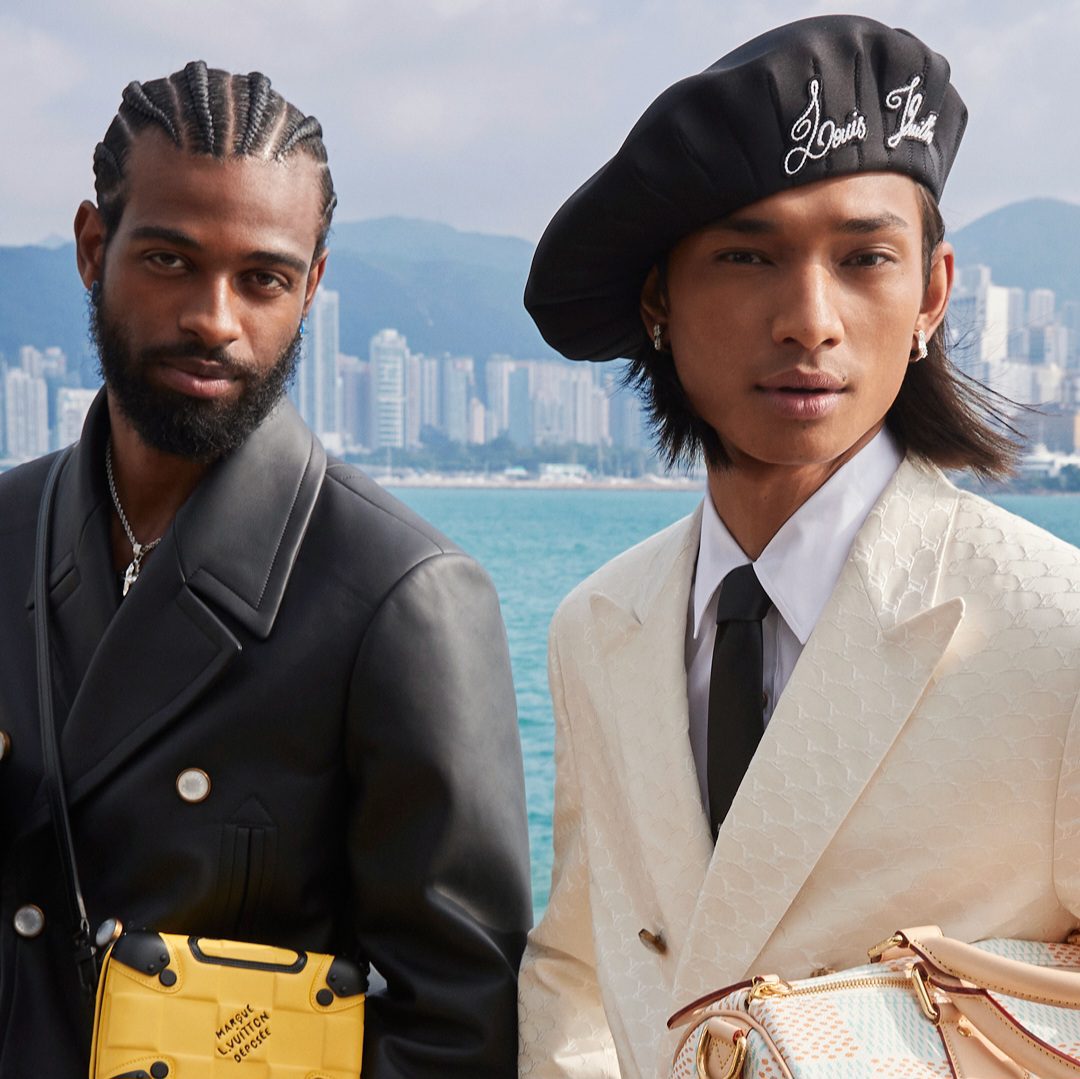 Pharrell + Louis Vuitton Pre-Fall 2024 show in Hong Kong via 360 MAGAZINE. 