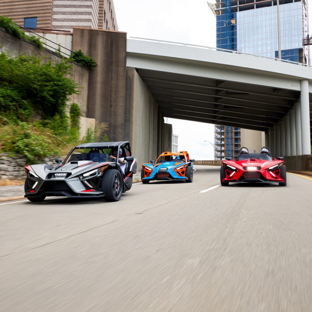 Polaris Slingshot 2024 lineup via 360 MAGAZINE.