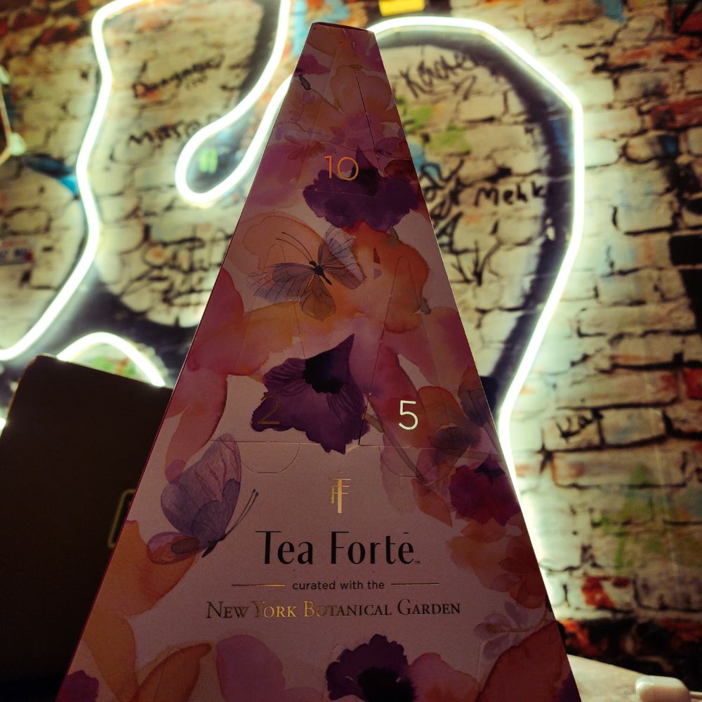 Tea forte + NYBG via 360 MAGAZINE. 