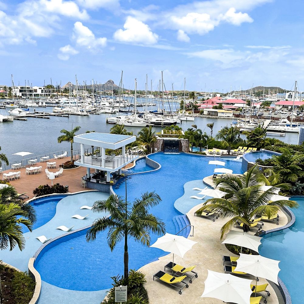 Harbor Club St. Lucia Curio Collection by Hilton via 360 MAGAZINE. 