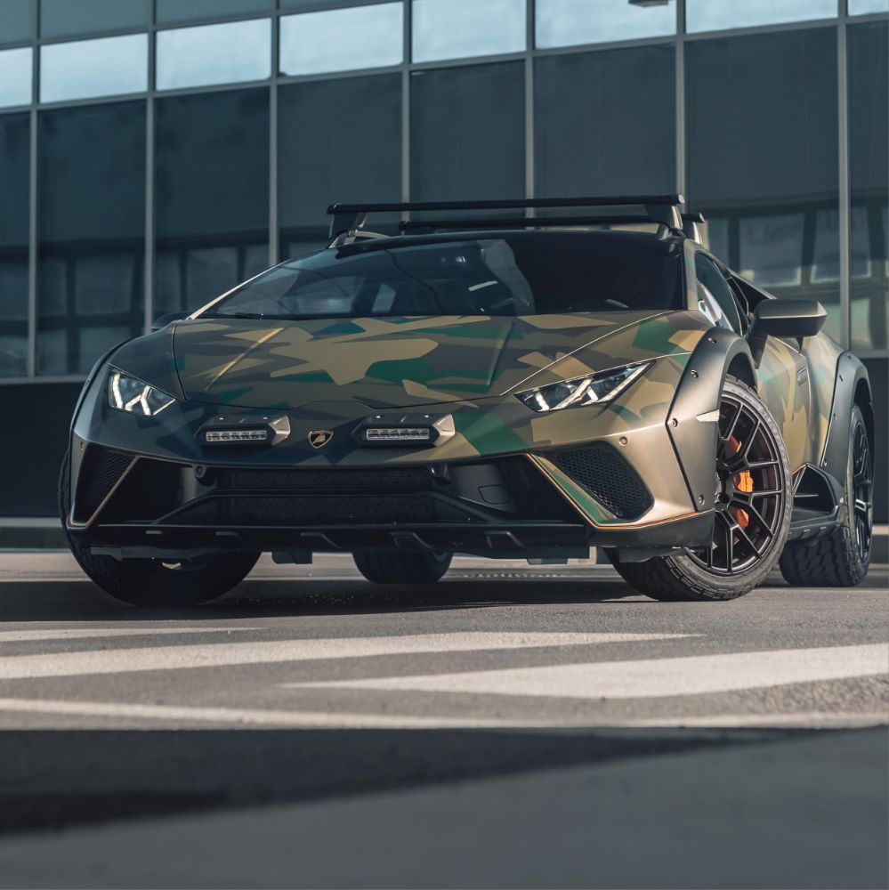 All terrain Lamborghini via 360 MAGAZINE. 