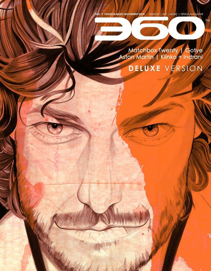 In 2013, Gotye covers 360 MAGAZINE after winning 3 grammys for somebody that used to know.