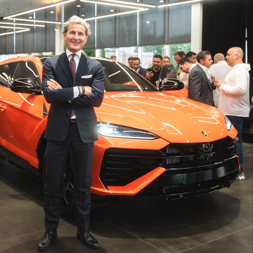 Automobili Lamborghini Unveils Redesigned Showroom in Long Island Showcasing First Plug-In Hybrid Super SUV via 360 MAGAZINE. 