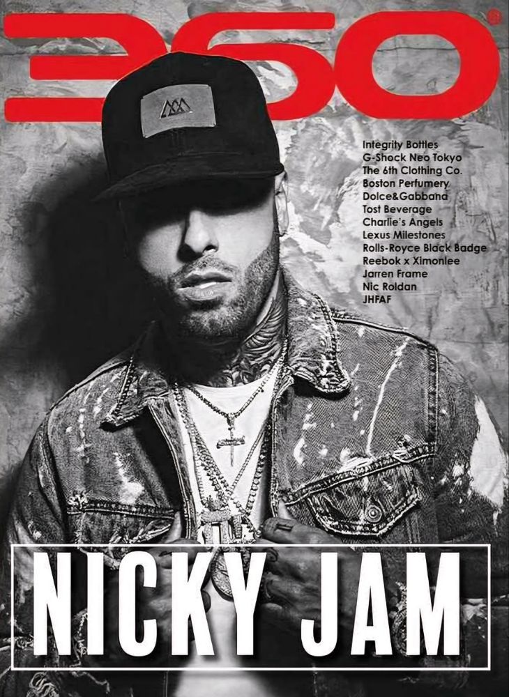 Nicky Jam via 360 MAGAZINE. 