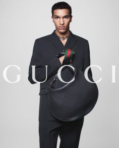 Gucci men's fall winter 2024 campaign via 360 MAGAZINE. 