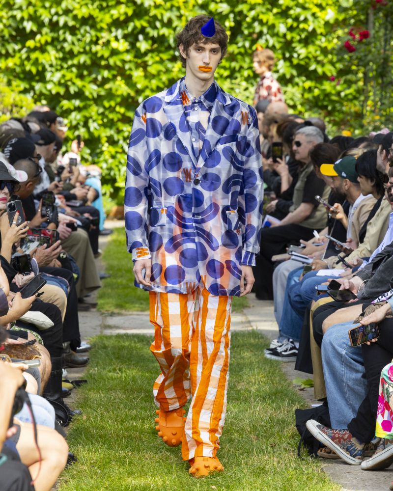 G star raw and Walter Van Beirendonck ss25 collaboration via 360 MAGAZINE. 