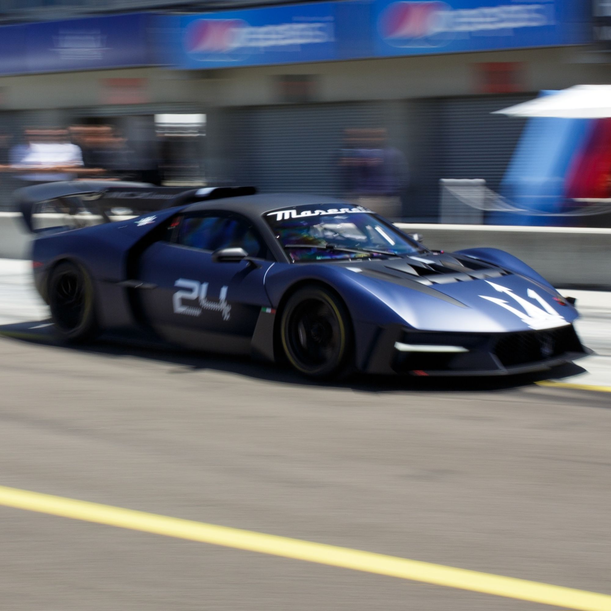 Maserati MCXtrema at Monterey Car Week via 360 MAGAZINE.