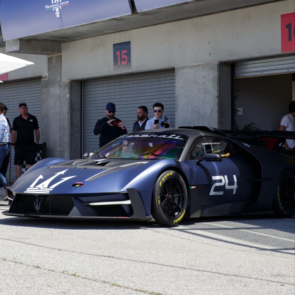 Maserati MCXtrema at Monterey Car Week via 360 MAGAZINE. 