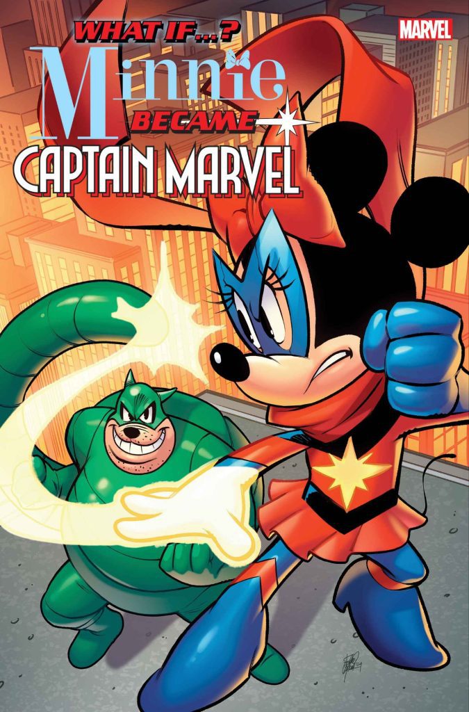 MINNIE MOUSE became Captain Marvel via 360 MAGAZINE. 