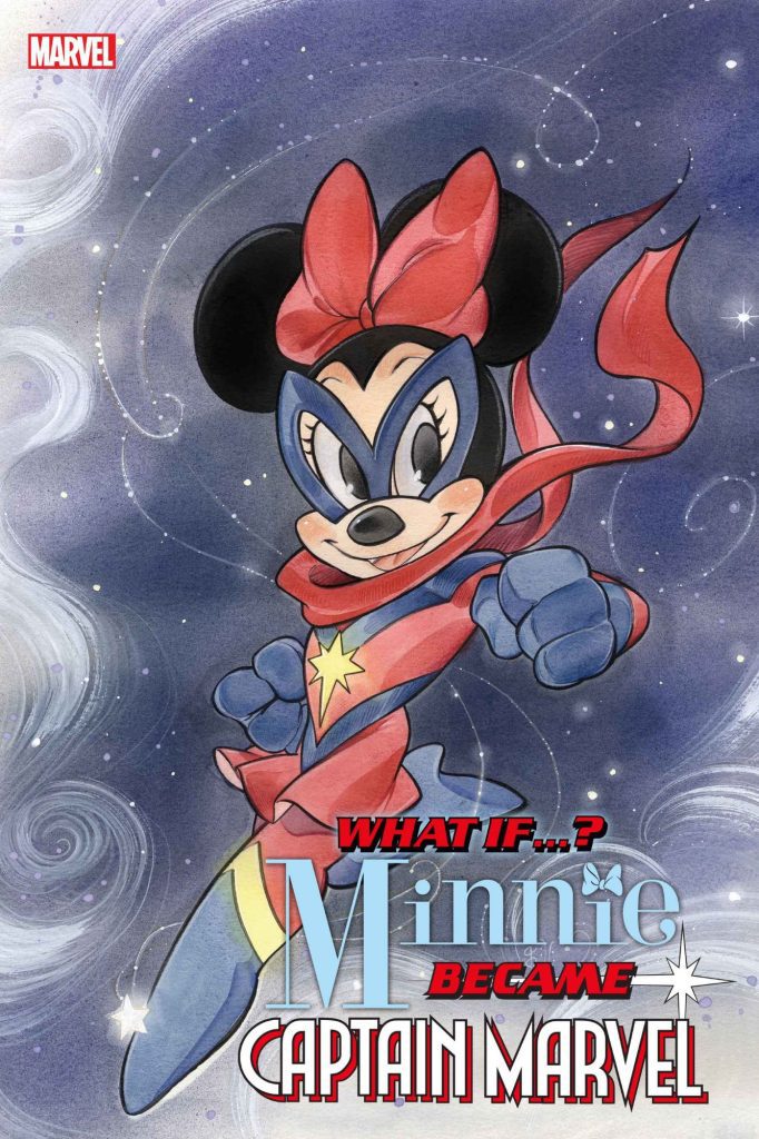 MINNIE MOUSE became Captain Marvel via 360 MAGAZINE. 