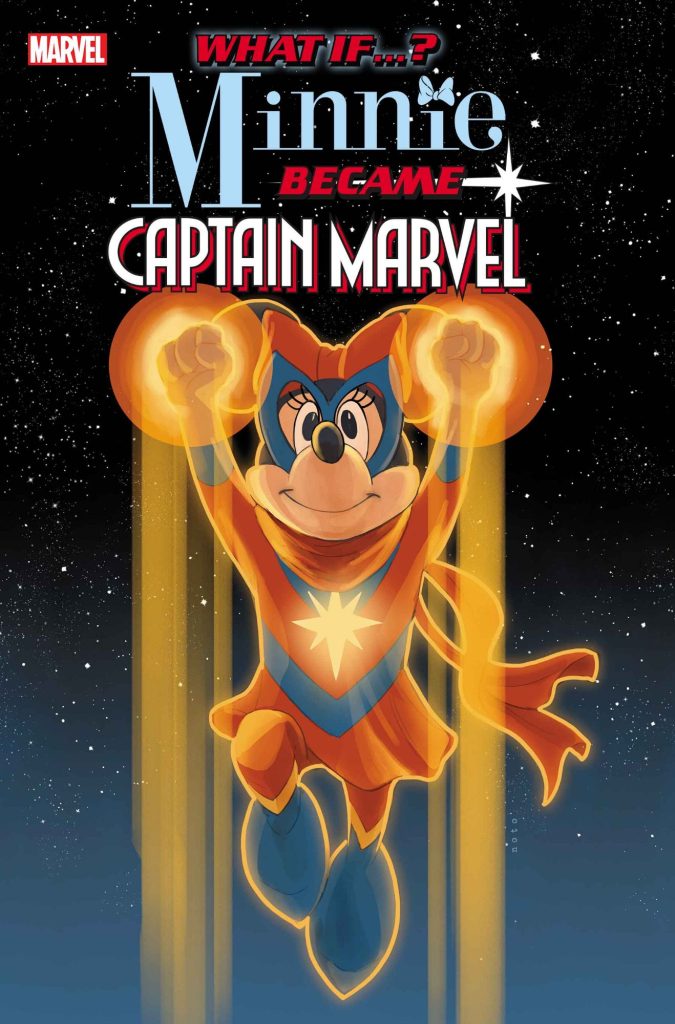 MINNIE MOUSE became Captain Marvel via 360 MAGAZINE. 