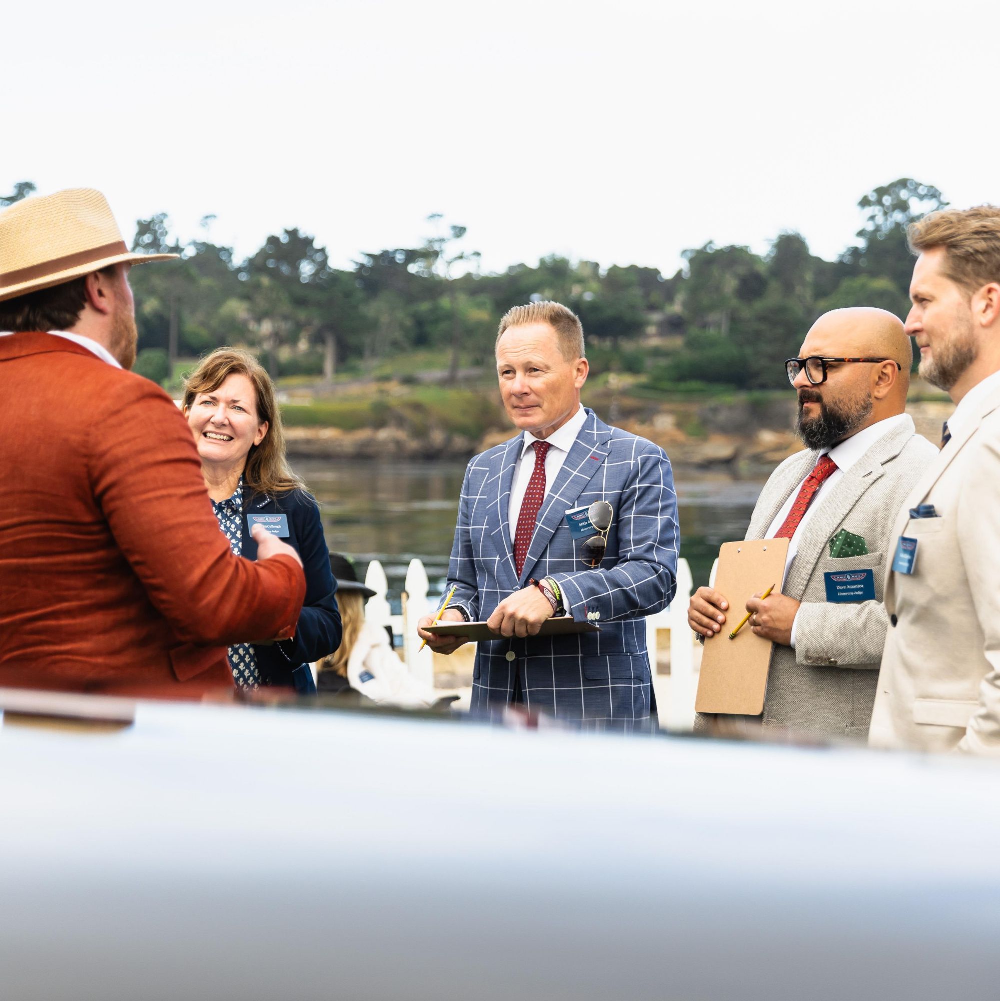 Lamborghini collaboration at Pebble Beach Concours d'Elegance via 360 MAGAZINE. 