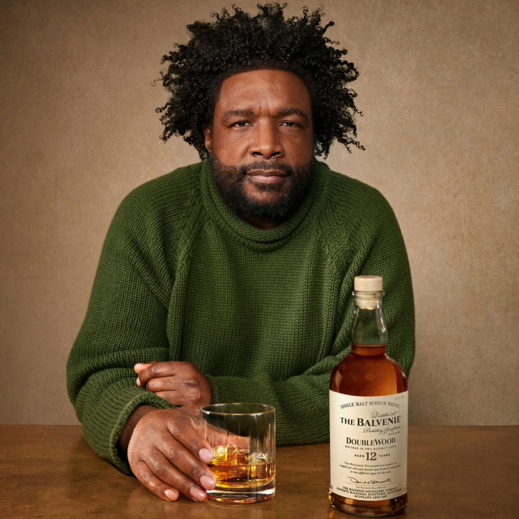 The Balvenie + Questlove via 360 MAGAZINE. 