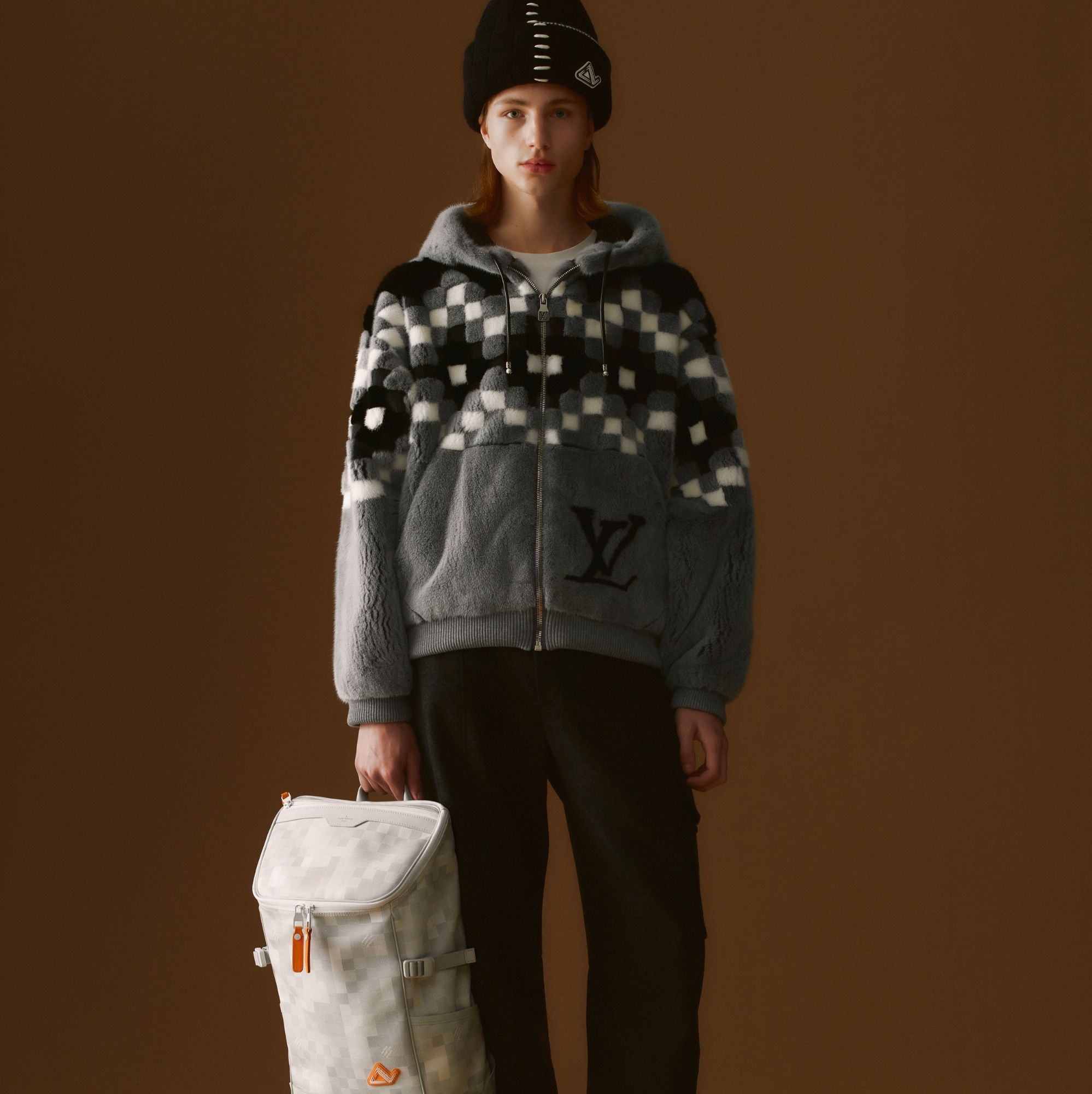 Pharrell Williams Louis Vuitton Men’s Ski Collection via 360 MAGAZINE. 